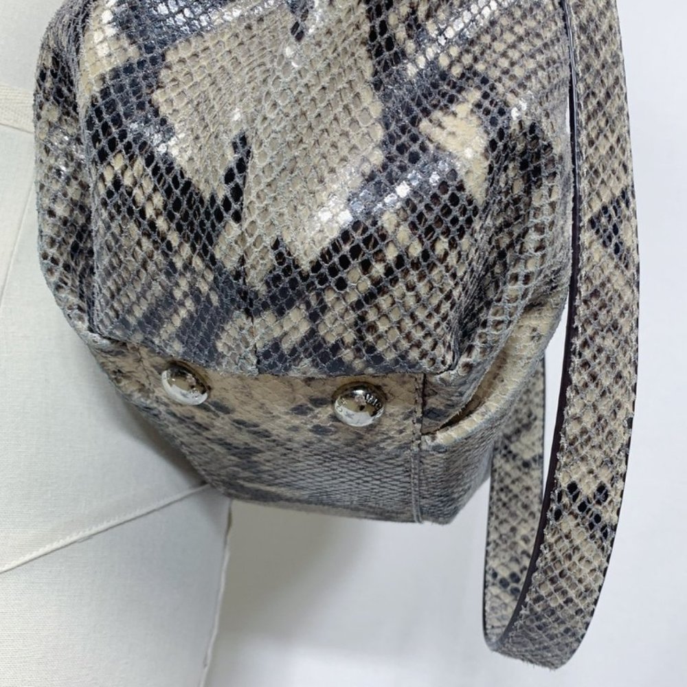 Michael Kors Colette Python Embossed Leather Bag - Picture 5 of 14